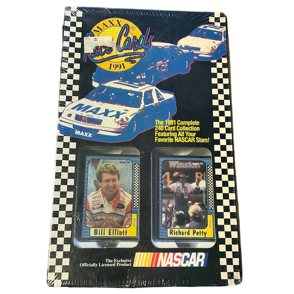 1991 Maxx Race Cards Complete 240 Nascar Card Collection Factory Sealed